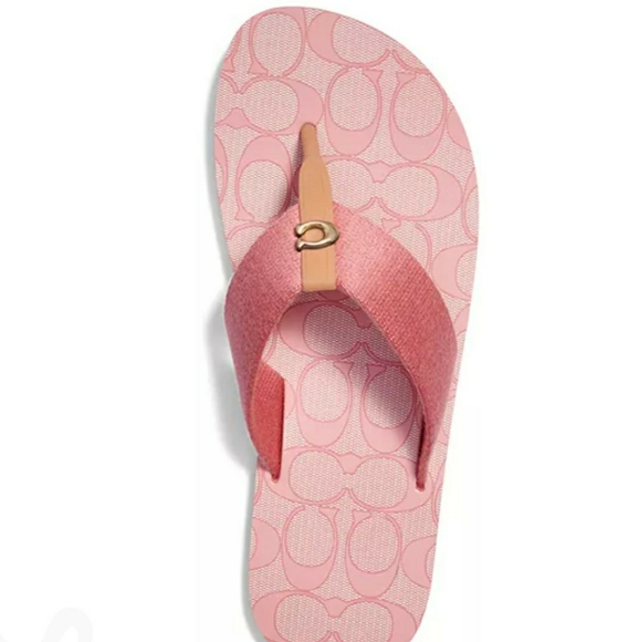 Coach Shoes Coach Zoe bed Flip Flops Sandals Poshmark